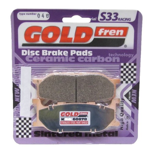 S33 front brake pads for - front,