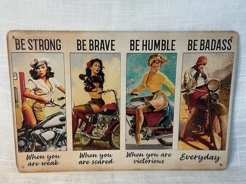 Retro metal signs - retro, 12x8