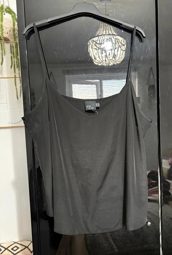 Asos black silk - , effect