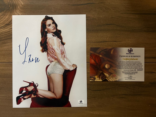 Lana del rey signed 8x10 - rey,