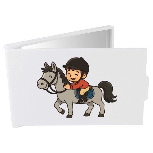 Horse riding boy compact - 'horse, boy'