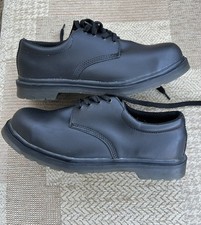 Capps Plain Welt Black Leather