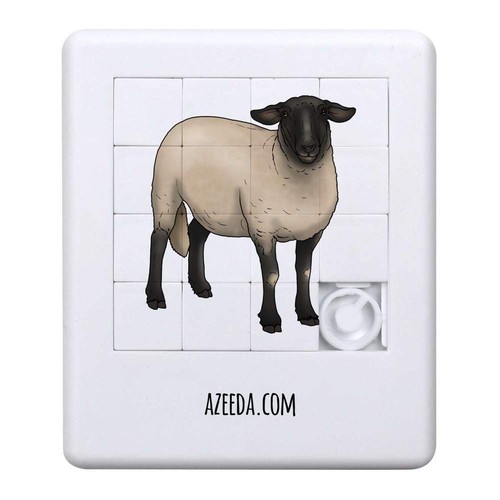 Suffolk sheep sliding puzzle - 'suffolk, sheep'