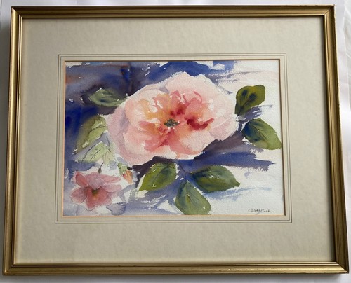 Original framed watercolour