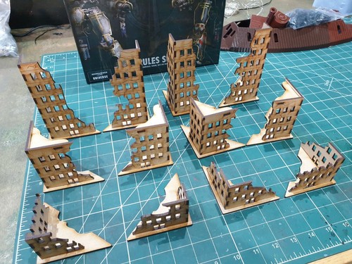 Epic 40k scenery ruined - 40k,