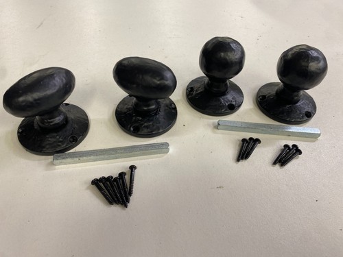Black mortice door knobs - mortice,