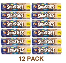 NESTLE SMARTIES TUBES 34G X 12