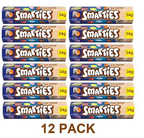 Nestle smarties tubes 34g - tubes, x
