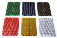 5x7cm Soldering Fiber-glass Universal Circuit Board Test Prototype PCB UK Seller