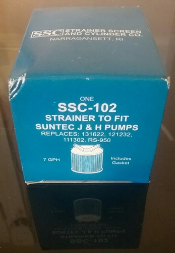 Two suntec ssc 102 - two(2), strainer