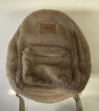 Hollister small backpack - womens Beige cotton