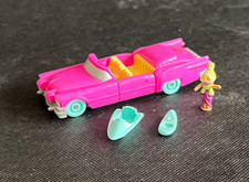 POLLY POCKET POOL PARTY ON THE GO COMPACT  1995  100% COMPLETE EX CON