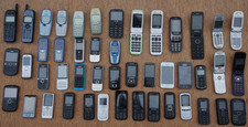 Job Lot Mix Bundle UNTESTED Mobile Phones, Nokia Samsung Doro Alcatel Sony, Flip