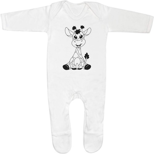 Cute baby giraffe - giraffe',