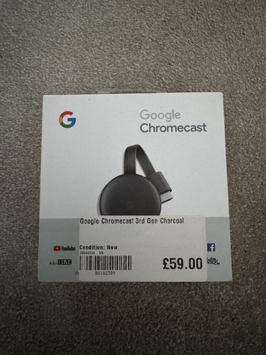 Google chromecast 3rd gen - chromecast,