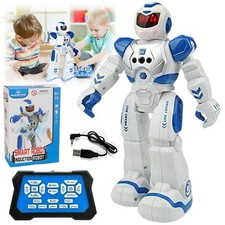 Programmable Smart Robot Toys Gesture Sensing RC Robot for Kids w/ Music Dance