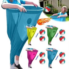 1xGranny Pants Yard Game Set Freaky Party Games Pants Lawn Games for Kids Adults