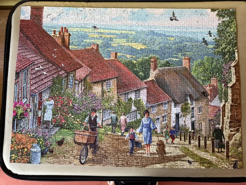 Gold hill 1000pc jigsaw - -,
