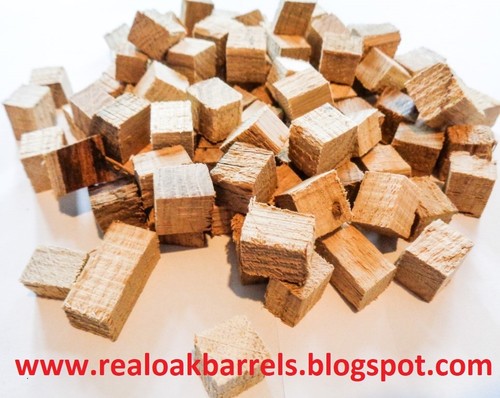 Oak cubes - chunks,chips, for
