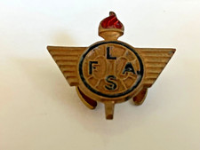 Vintage Limavady Schools Football Association Lapel Button Badge