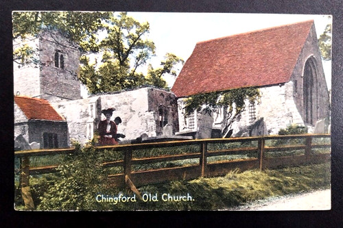 Chingford old church - old, vintage