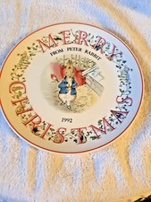 Merry Christmas  From  Peter Rabbit  1992 WEDGWOOD 