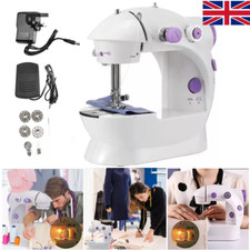 Portable Mini Electric Sewing Machine Multifunctional Desktop Tailor Home Use UK