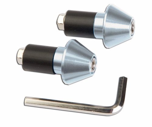 Silver conical counterweights - silver,