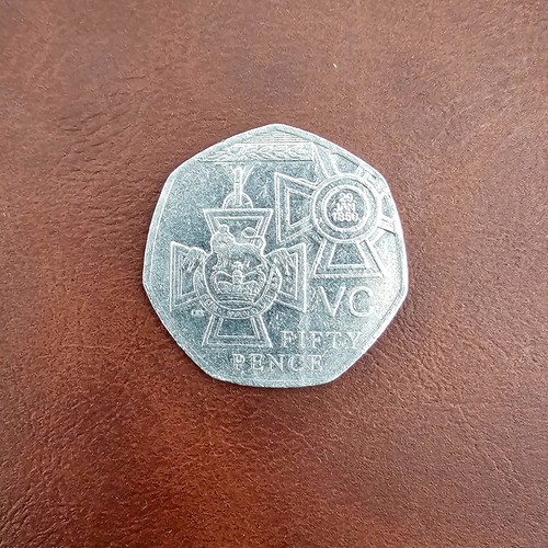 2006 victoria cross 50p coin - 2006,