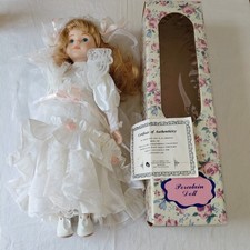 Vintage Porcelain Bride doll