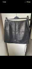 genuine real leather mini