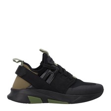 TOM FORD Mens Jago Sneakers Alcantara Neoprene Lycra Smooth Leather UK 7 RRP 781