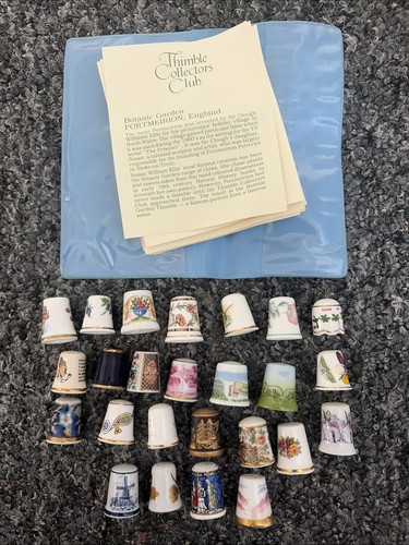 Vintage thimble collectors - vintage,
