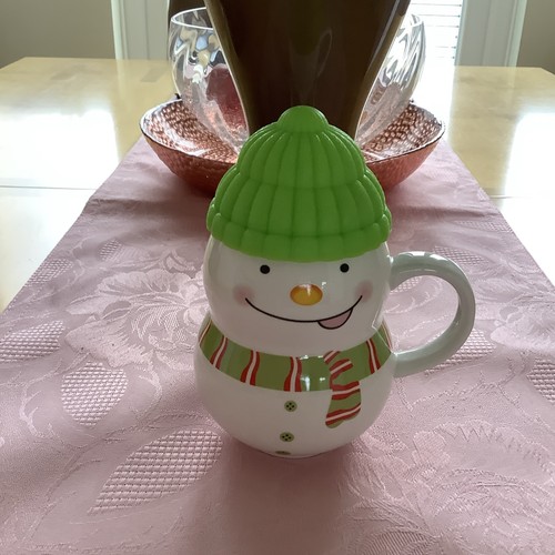 Christmas snowman mug - christmas,