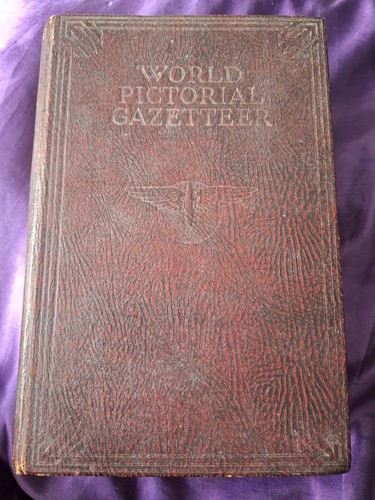 Vintage book world pictorial - book,