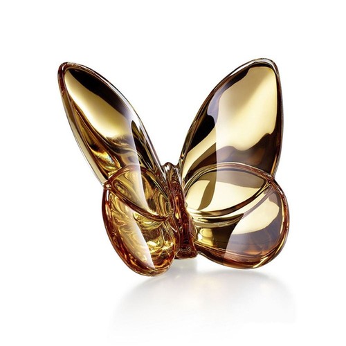 Crystal glass butterfly - glass,