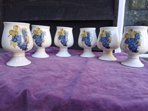 Prinknash pottery wine - 6,