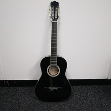 Ashton CG34BK Black Wooden 6 String Acustic Guitar and Bag