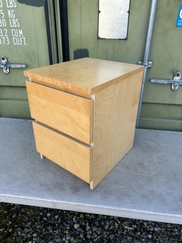 Ikea malm chest bedside - malm,