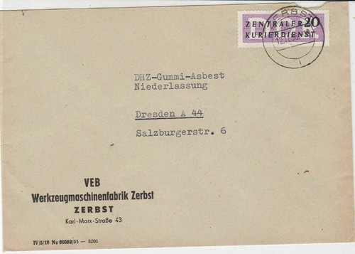 Ddr central courier service - central,