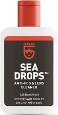 Sea Drops Anti fog DROPS  for SCUBA mask helmet lens  Mcnett Gear Aid