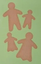 QuicKutz Gingerbread Man Woman