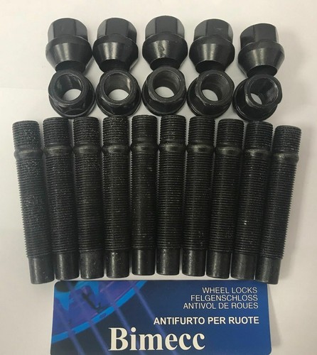 Alloy wheel studs open nuts - +,