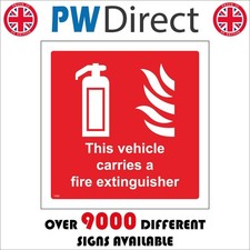 SIGN THIS VEHICLE CARRIES A