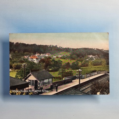 Rudyard postcard 1913 - rudyard,