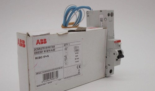 Abb 16amp type rcbo dse201m - type,