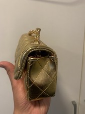 Ego Mini Gold Shoulder Bag Women's