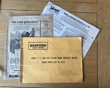 Benford Vintage Concrete Mixer