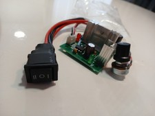 CCM6N5 6V 12V 24V PWM DC Motor Speed Controller Reversible Switch Adjustable