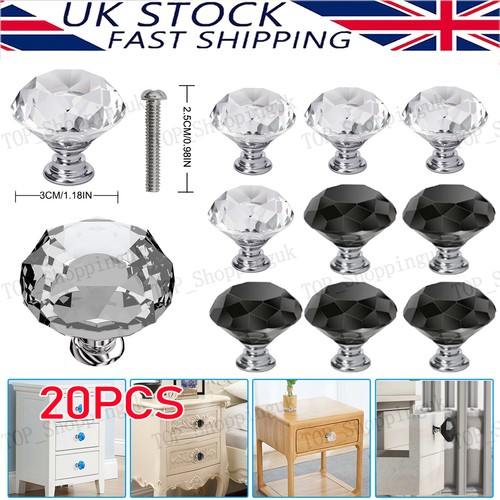 20packs 30mm crystal glass - 20packs,